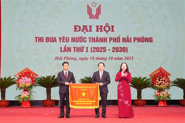 Đại hội Thi đua yêu nước thành phố Hải Phòng lần thứ I: Tôn vinh hơn 22.000 tập thể, cá nhân tiêu biểu giai đoạn 2020-2025