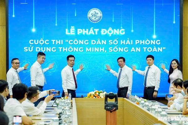 Phát động Cuộc thi “Công dân số Hải Phòng – Sử dụng thông minh, sống an toàn” trên toàn thành phố
