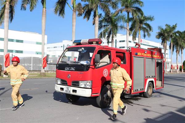 Phường An Phong diễn tập Phương án chữa cháy và cứu nạn, cứu hộ năm 2025