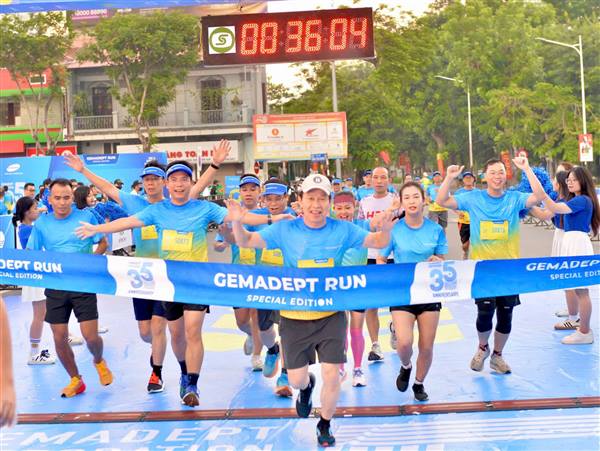 Hơn 1.000 vận động viên tham gia Giải chạy Gemadept Run 2025 