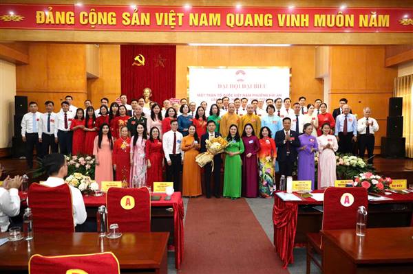 Đại hội đại biểu MTTQ Việt Nam phường Hải An lần thứ I, nhiệm kỳ 2025 – 2030 diễn ra thành công tốt đẹp