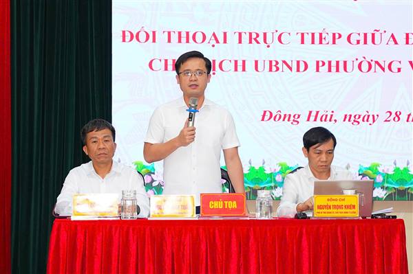 Nhân dân phường Đông Hải kiến nghị nhiều vấn đề liên quan đến quản lý đô thị, vệ sinh môi trường, an sinh xã hội và trật tự an toàn giao thông