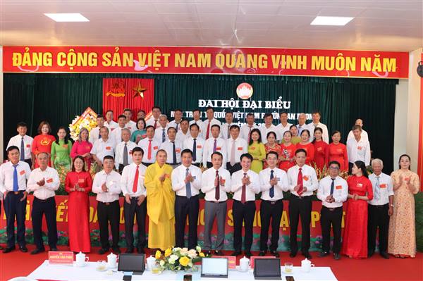 Đại hội đại biểu Mặt trận Tổ quốc Việt Nam phường An Phong lần thứ Nhất, nhiệm kỳ 2025 – 2030 diễn ra thành công tốt đẹp