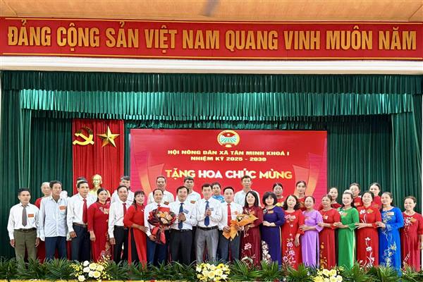 Đại hội Hội Nông dân xã Tân Minh lần thứ I, nhiệm kỳ 2025–2030: Khơi dậy khát vọng phát triển nông nghiệp, nông dân, nông thôn thời kỳ mới