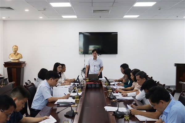 Ban Kinh tế - Ngân sách HĐND thành phố làm việc với Sở Nông nghiệp và Môi trường về kết quả thực hiện các Dự án đầu tư công