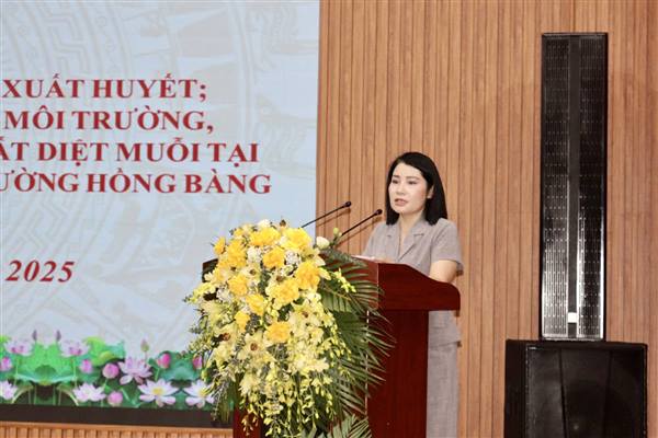 Phường Hồng Bàng tuyên truyền phòng chống bệnh sốt xuất huyết; ra quân phát động chiến dịch vệ sinh môi trường, diệt lăng quăng, bọ gậy