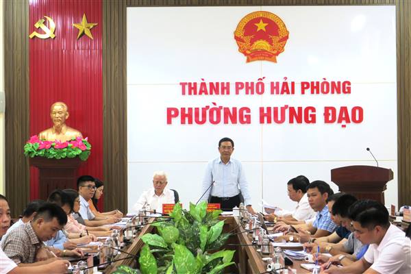 Đảng ủy phường Hưng Đạo triển khai nhiệm vụ, giải pháp trọng tâm 3 tháng cuối năm 2025