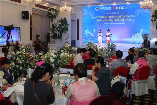 Giao lưu văn hoá CLB Doanh nghiệp Việt Nam - Hàn Quốc tại Hải Phòng: Thắt chặt tình hữu nghị, gắn kết cộng đồng