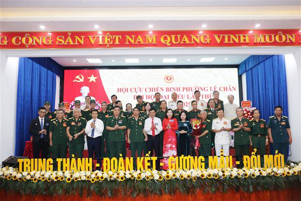 Hội Cựu chiến binh phường Lê Chân: Phát huy phẩm chất “Trung thành - Đoàn kết - Gương mẫu - Đổi mới”, góp phần xây dựng địa phương ngày càng phát triển