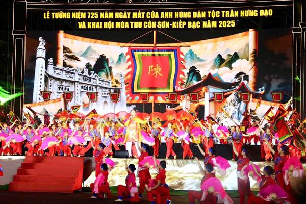 Điều chỉnh thời gian tổ chức Lễ tưởng niệm 725 năm Ngày mất Trần Hưng Đạo và Khai hội mùa Thu Côn Sơn – Kiếp Bạc 2025 dự kiến vào ngày 12/10/2025