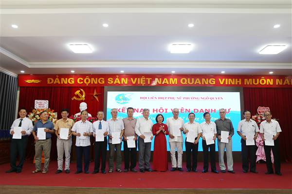 Phường Ngô Quyền kỷ niệm 95 năm thành lập Hội LHPN Việt Nam và Ngày Phụ nữ Việt Nam (20/10)
