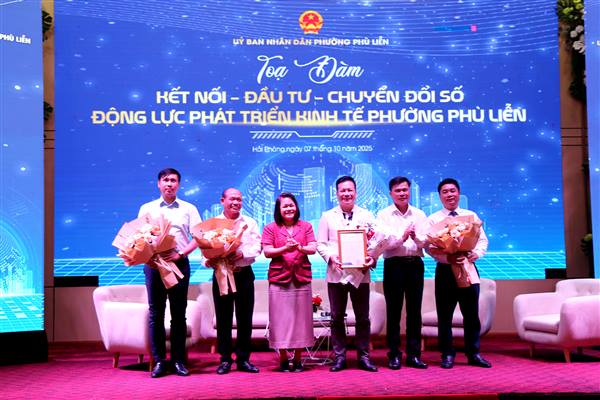 Phường Phù Liễn lấy doanh nghiệp làm trung tâm phát triển, hướng tới mô hình đô thị thông minh, hiện đại