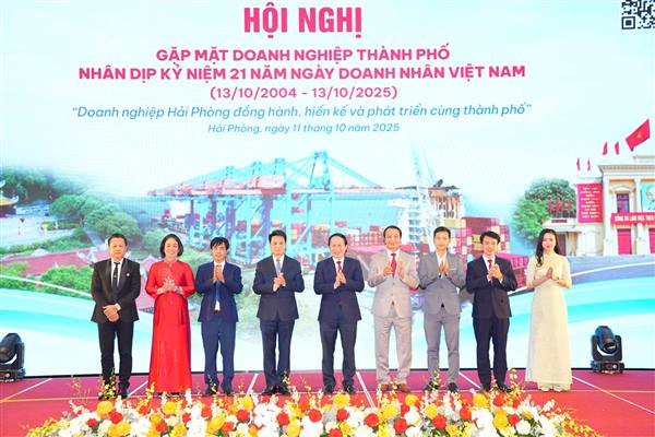 Doanh nghiệp Hải Phòng đồng hành, hiến kế, phát triển cùng thành phố