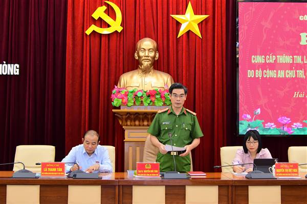 Công an thành phố lấy ý kiến tham gia xây dựng 11 dự án Luật, Pháp lệnh do Bộ Công an chủ trì, soạn thảo