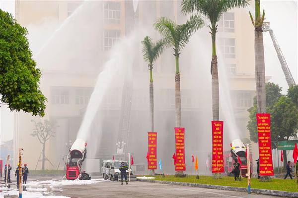 Diễn tập phương án chữa cháy và cứu nạn, cứu hộ cấp thành phố năm 2025 