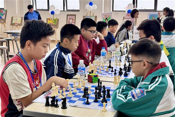 Phường Thành Đông tổ chức giải cờ vua trong khuôn khổ Đại hội Thể dục Thể thao phường lần thứ I - năm 2025