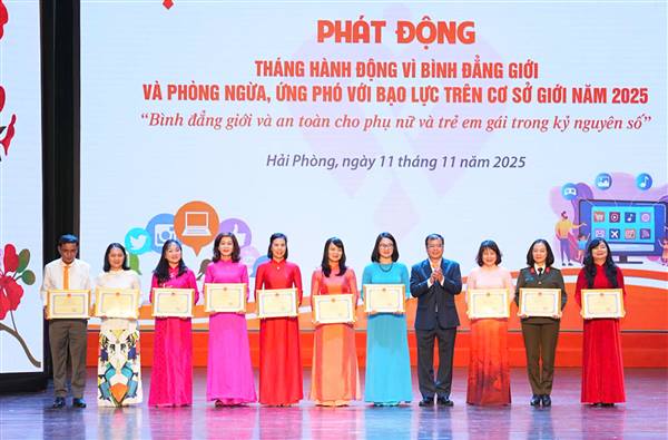 Phát động Tháng hành động vì bình đẳng giới và phòng ngừa, ứng phó với bạo lực trên cơ sở giới năm 2025