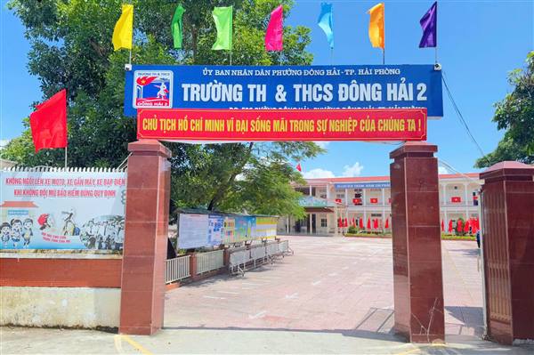 Đầu tư xây dựng Trường Tiểu học và THCS Đông Hải 2: Đảm bảo quy hoạch và hiệu quả sử dụng đất