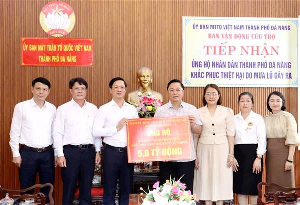 Hải Phòng hỗ trợ 5 tỷ đồng giúp Đà Nẵng khắc phục hậu quả do mưa lũ