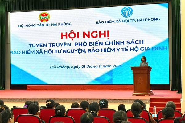 BHXH thành phố Hải Phòng đẩy mạnh, lan tỏa chính sách an sinh tới Hội viên nông dân