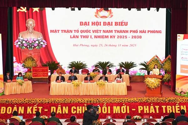Ngày làm việc thứ Nhất, Đại hội đại biểu MTTQ Việt Nam lần thứ I, nhiệm kỳ 2025 – 2030 