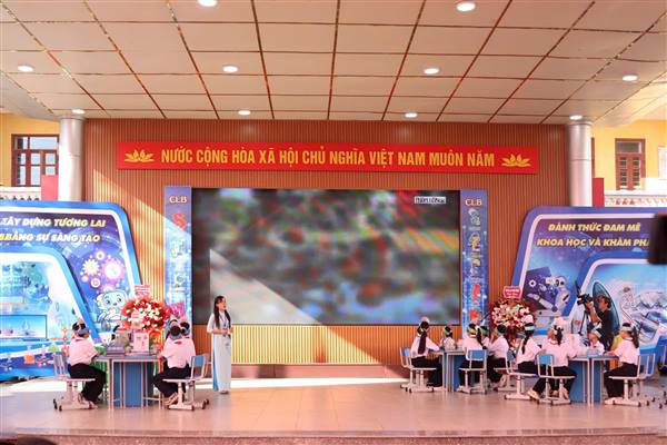 Trường THCS Quang Trung tổ chức chuyên đề cấp thành phố về hoạt động Câu lạc bộ STEM/STEAM