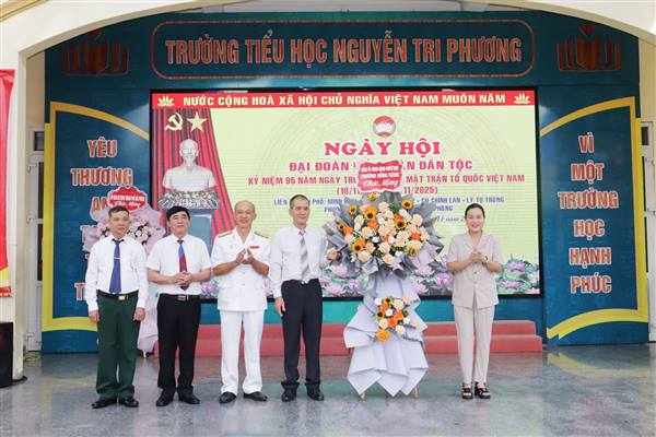 Phường Hồng Bàng tổ chức Ngày hội đại đoàn kết dân tộc năm 2025