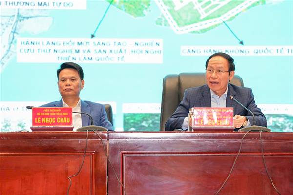 Thông qua chủ trương điều chỉnh phát triển nhà ở xã hội đến năm 2030 và Quy hoạch chung Khu kinh tế ven biển phía Nam Hải Phòng đến năm 2050