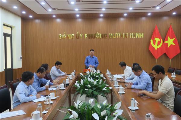 Đảm bảo hoàn thành Dự án Đầu tư xây dựng tuyến đường trục Đại Thắng, phường Dương Kinh trong tháng 12/2025