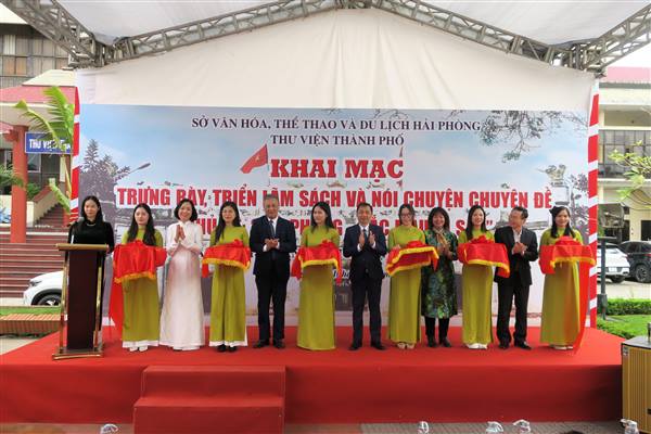 Khai mạc hoạt động trưng bày, triển lãm sách “Hải Phòng – Sắc màu di sản” nhân Ngày Di sản Văn hóa Việt Nam