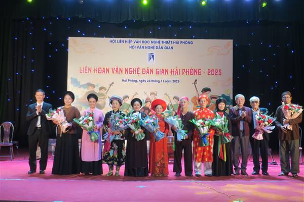 Liên hoan Văn nghệ dân gian Hải Phòng năm 2025: Quy tụ đội ngũ nghệ nhân, văn nghệ sĩ đến từ khắp các địa phương trong thành phố