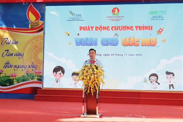 Hội đồng Đội Trung ương phát động chương trình “Vươn cao ước mơ” năm học 2025 - 2026