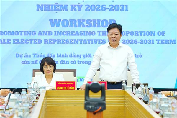 Tăng cường vai trò, nâng cao tỷ lệ nữ đại biểu dân cử trong nhiệm kỳ 2026 - 2031