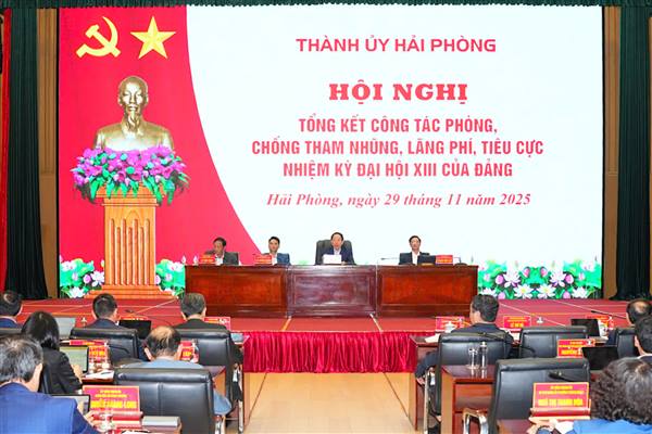 Huy động sức mạnh toàn hệ thống chính trị, nâng cao hiệu quả phòng, chống tham nhũng, lãng phí, tiêu cực