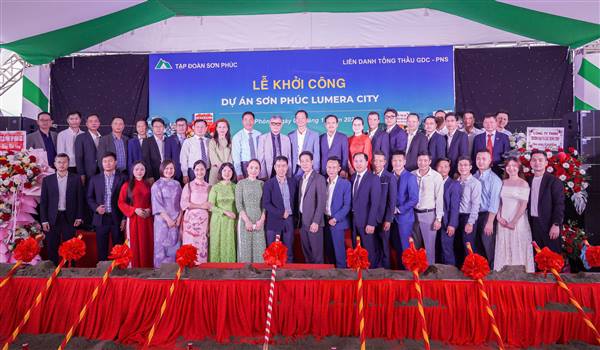 Khởi công Dự án Khu dân cư Sơn Phúc Lumera City với tổng mức đầu tư trên 1.230 tỷ đồng tại phường An Phong