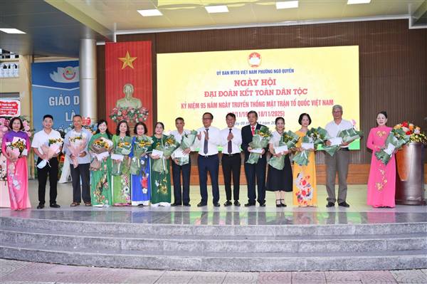 Phát huy sức mạnh Khối đại đoàn kết toàn dân tộc ở phường Ngô Quyền