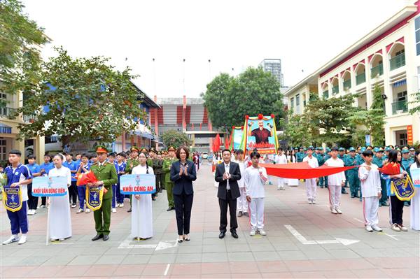 Khai mạc Đại hội Thể dục Thể thao phường Gia Viên lần thứ I: Phát huy tinh thần rèn luyện sức khỏe theo gương Bác