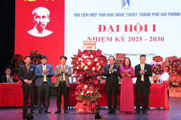 Hội Liên hiệp văn học nghệ thuật thành phố tổ chức Đại hội lần thứ Nhất, nhiệm kỳ 2025 - 2030