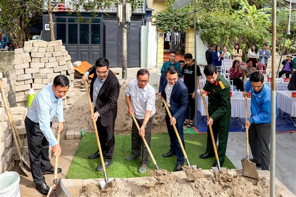 Phường An Phong khởi công xây dựng nhà cho thanh niên tình nguyện nhập ngũ năm 2026