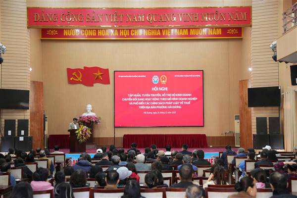 Phường Hải Dương tổ chức hướng dẫn thủ tục chuyển đổi hộ kinh doanh sang hoạt động theo mô hình doanh nghiệp 