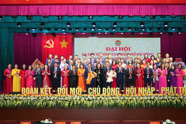Hội Nông dân thành phố Hải Phòng tổ chức thành công Đại hội đại biểu lần thứ I, nhiệm kỳ 2025-2030