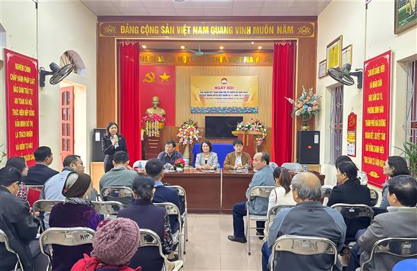 Phường Thành Đông tổ chức “Ngày thứ 6 nghe dân nói” tại Tổ dân phố 19