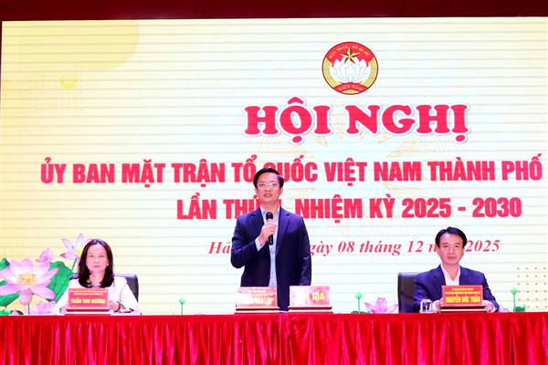 Ủy ban MTTQ Việt Nam thành phố Hải Phòng công nhận 28 tổ chức thành viên theo mô hình đơn vị hành chính mới