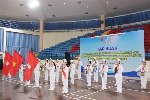 Tập huấn kỹ năng nghiệp vụ cho cán bộ Đoàn, Đội cấp xã, phường, đặc khu