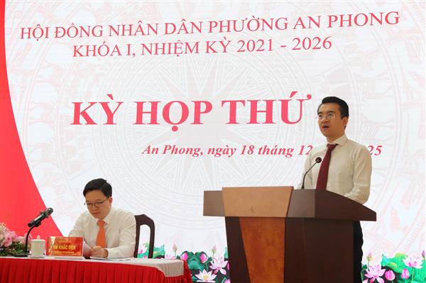 HĐND phường An Phong tiến hành chất vấn một số nhóm vấn đề Nhân dân phường quan tâm