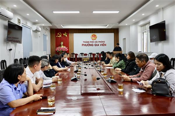 Thêm 25 hộ dân ở chung cư cũ trên địa bàn phường Gia Viên được bốc thăm nhận nhà mới