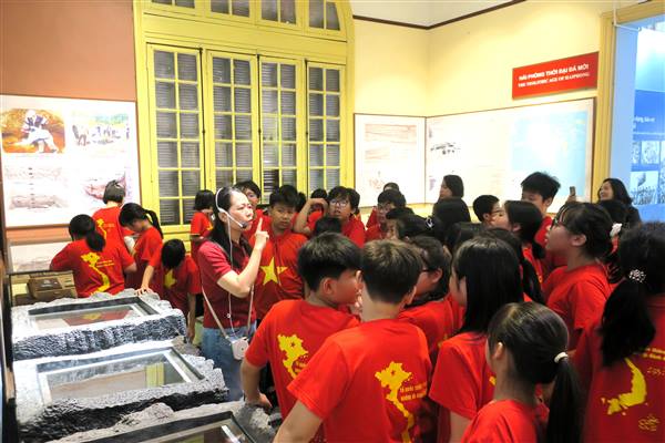 Bảo tàng Hải Phòng lan tỏa tình yêu di sản thông qua hoạt động trải nghiệm “Em muốn làm Nhà khảo cổ học”