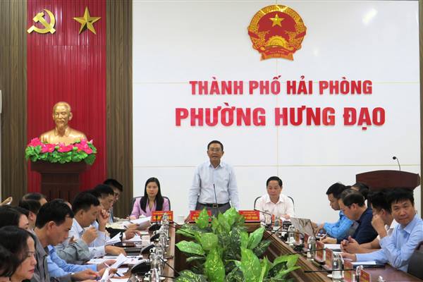 Đảng bộ phường Hưng Đạo hoàn thành và vượt mức 18/18 chỉ tiêu Nghị quyết năm 2025