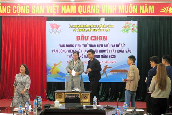 Danh sách 10 Vận động viên thể thao tiêu biểu thành phố Hải Phòng năm 2025