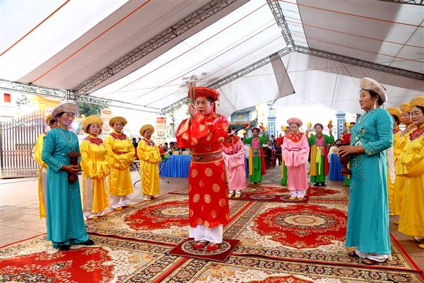 Phường Phù Liễn tổ chức Lễ hội truyền thống Đình Đẩu Sơn, tưởng niệm Ngũ vị Thần tướng